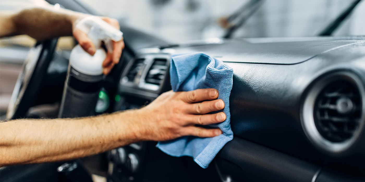 Cleaning interior car